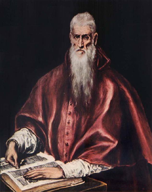 El Greco St.Jerome as a Cardinal